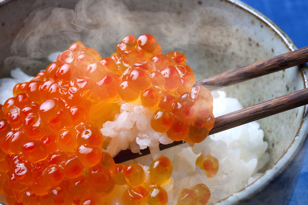 Frozen Soaked Salmon Roe in Soy sauce